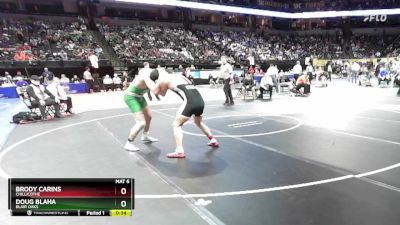 190 Class 2 lbs Cons. Semi - Doug Blaha, Blair Oaks vs Brody Carins, Chillicothe