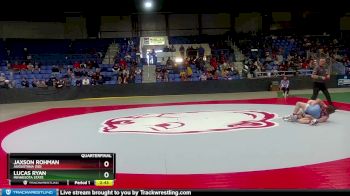 125 lbs Quarterfinal - Jaxson Rohman, Augustana (SD) vs Lucas Ryan, Minnesota State