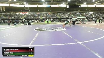 150 lbs Champ. Round 3 - Flynn Brandrup, Hillsboro vs Ryker Vail, Bonneville