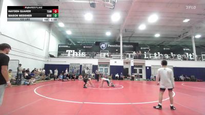 122 lbs Rr Rnd 1 - Hayden Quaker, Team Nauman Wrestling Club Funky - HSCB vs Mason Messner, Mosers Mat Club - HSCB