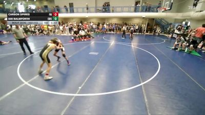 107-112 lbs Round 3 - Ian Balmforth, Champions Wrestling Club vs Carson Spires, Peak Wrestling