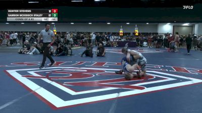 144 lbs Consi Of 8 #2 - Hunter Stevens, WI vs Samson Mckissick Staley, NY