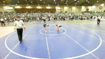 86 lbs Consi Of 4 - Pierce Gaynor, Crusaders Wrestling vs Cooper Robinson, Ruby Mountain WC