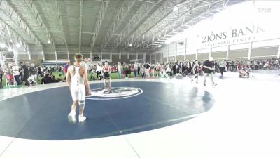 105 lbs Champ. Round 2 - Easton Carlson, Sanderson Wrestling Academy vs Wakely Wright, Bear River Wrestling Club