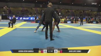 ASSORA DÉSIR GANDOLA vs DAVID LOPEZ GOMEZ 2026 IBJJF European NoGi