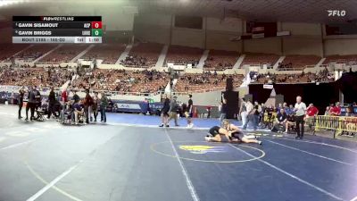 165-D2 Quarterfinal - Gavin Sisamout, Arizona College Prep vs Gavin Briggs, Lake Havasu High School