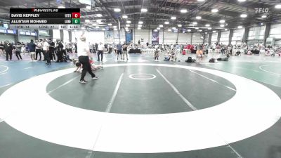 182 lbs Rr Rnd 3 - Davis Keppley, 10th Planet Black vs Allistair Mohmed, Lone Star Legends