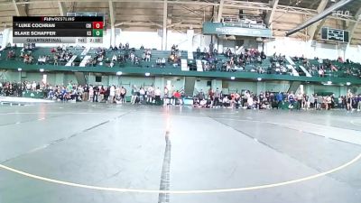 197 lbs Quarterfinal - Luke Cochran, Central Michigan vs Blake Schaffer, Kent State