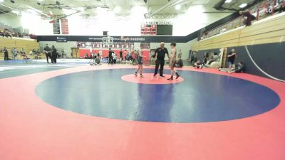 138 lbs Cons. Round 1 - Dax Folsom, Open Mats Wrestling Club vs Caysen Taylor, CSTC