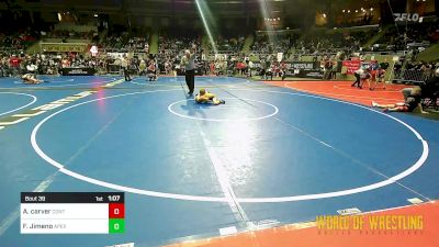 76 lbs Round Of 32 - AIDAN Carver, Contender Wrestling Academy vs Fernando Jimeno, Apex