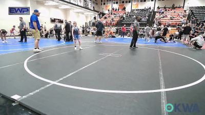 64 lbs 3rd Place - Gunner Jenkins, Fort Gibson Youth Wrestling vs Mason Woolman, Tiger Trained Wrestling