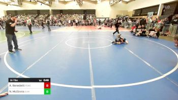 51-T lbs Round Of 16 - Anthony Benedetti, Power Half Wrestling Academy vs Nathan McGinnis, Clearview