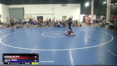 71 lbs Placement Matches (8 Team) - Nathan Nelson, Minnesota Blue vs Keian Linnell, Utah