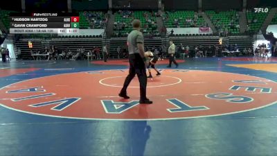 1A-4A 120 Semifinal - Gavin Crawford, Ashville vs Hudson Hartzog, Alexandria HS