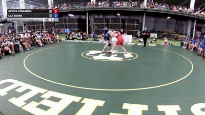 190 lbs Alyvia Edwards, Oklahoma vs Lily Davis, Kansas