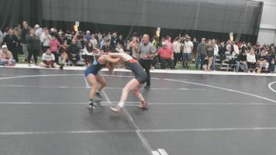 120 lbs Champ. Rd Of 64 - Makynlee Cova, Silverback RTC vs Bella Blanco, Carrollton Thunder