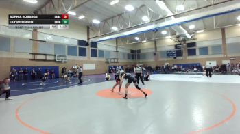 125lbs Champ. Round 3 - Sophia Robarge, Camas (Girls) vs Lily Pedersen, Enumclaw (Girls)