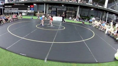115 lbs Ava Rife, Missouri vs Hadley Heaster, Pennsylvania Blue