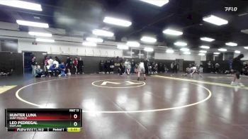 157 lbs Cons. Round 5 - Hunter Luna, Saint Francis vs Leo Pedregal, Eastlake