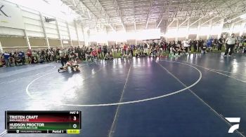 76 lbs Semifinal - Tristen Craft, Badlands Elite vs Hudson Proctor, Delta Wrestling Club