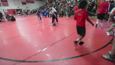 74-81 lbs Round 5 - Dominic Anderson, San Clemente Youth Wrestling vs Andres Cortes, Rancho Bernardo