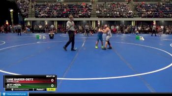 125 lbs Round 2 - Lane Bakker-Dietz, USA Mat Club vs Jett Meidl, No Nonsense