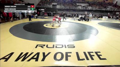 215 lbs Consi Of 16 #1 - Derek Owumi, Saint James School vs Mike Seward, St. Paul's School (NH)