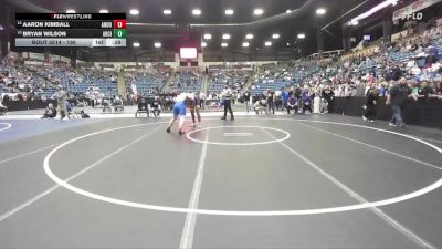 190 lbs Cons. Round 1 - Bryan Wilson, Arkansas City vs Aaron Kimball, Andover