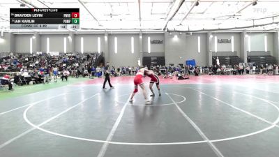 175 lbs Consi Of 8 #2 - Brayden Levin, Fairfield Warde vs Ian Karlin, Pomperaug/Watwn/Naug