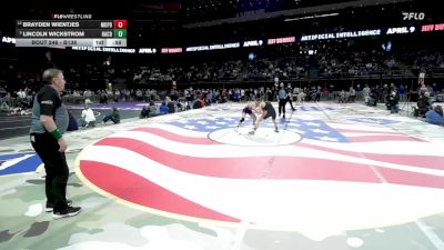 Cons. Round 2 - Lincoln Wickstrom, Harding County vs Brayden Wientjes, Mobridge-Pollock