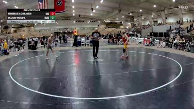 113 lbs 3rd Place - Thomas Lobliner, Ravenwood High School vs Jacob Wolfe, Bradley Central High School