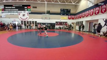 190 lbs Quarterfinal - Colter Schwend, Tongue River vs Deagon King, Wright