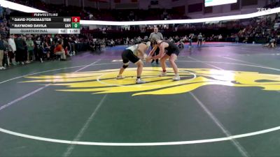 215 lbs Quarterfinal - David Foremaster, Rocky Mountain vs Raymond Davila, Capital