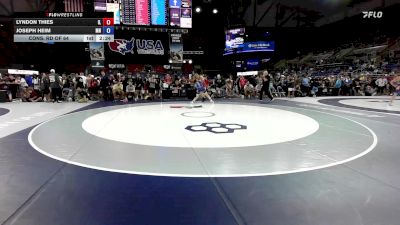 175 lbs Cons. Rd Of 64 - Lyndon Thies, IL vs Joseph Heim, MN