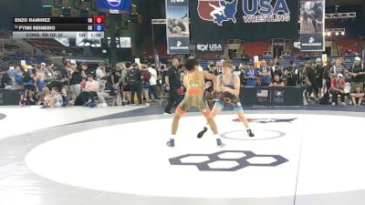 113 lbs Cons. Rd Of 32 - Enzo Ramirez, California vs Fynn Reinerio, Kansas