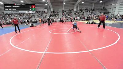 138 lbs 7th Place - Owen Garriques, NJ vs Levi Shivers, AK