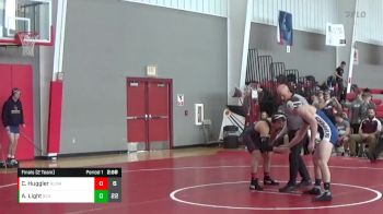 165 lbs Finals (2 Team) - Ashton Light, St Claire CC vs Calvin Huggler, Alma College