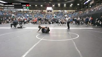 165 lbs Champ. Round 1 - Tony Stewart, Northeast Oklahoma vs J`Vier Romeus, St. Thomas University