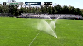 Replay: Brandeis vs Babson | Sep 20 @ 1 PM