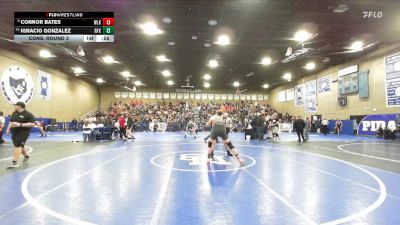 157 lbs Cons. Round 3 - Connor Bates, Woodlake vs Ignacio Gonzalez, R.F. Kennedy