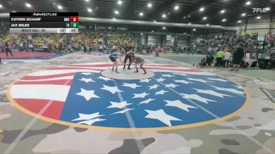 140 lbs Champ. Round 2 - Kaleb Belstad, Stanley Wrestling Club vs Devonne Sesler, Bon Homme