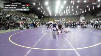 190 lbs Cons. Round 5 - Ethan Sanchez, College Park vs Dominic Stinson, Liberty