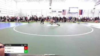 109 lbs Round Of 32 - Adam Lloyd, Prescott vs Kaden Obien, Precision WC