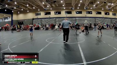 88 lbs Round 1 (4 Team) - Aiden Garcia, Rough House vs Preston Van Hoven, Legacy Dragons