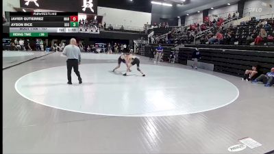 157 lbs Champ. Round 2 - Kadence Roop, Northeastern Oklahoma vs Jake Moon, Oklahoma City