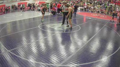 165 lbs Champ. Round 2 - Bryce Rowland, Auburn vs Austin Beaton, West Linn