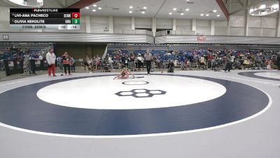 53 lbs Cons. Semis - Olivia Nekolite, Nebraska Wrestling Academy vs Livi-Ana Pacheco, Steel City Reloaded Wrestling Club
