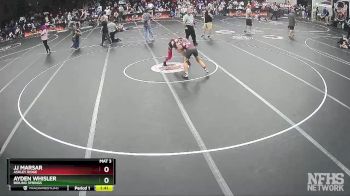 5A 120 lbs Semifinal - Ayden Whisler, Boiling Springs vs JJ Marsar, Ashley Ridge