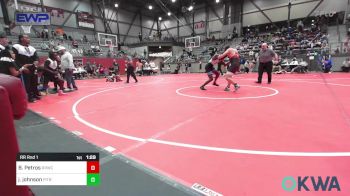 160 lbs Rr Rnd 1 - Bryson Petros, Red Ryder Wrestling Club vs Jarius Johnson, Pitbull Wrestling Academy