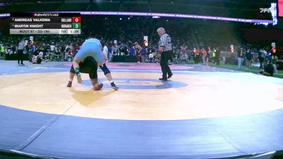 D2-190 lbs Champ. Round 1 - Martin Knight, North Branch vs Andreas Valkema, Holland